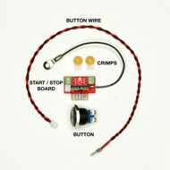Jesse Dean Designs - JDDSSB - Digital Start Stop Button Kit (Black) 