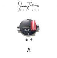 Jesse Dean Designs - JDDX2RS – Numark PT01 Scratch Fader (Black Plate) 