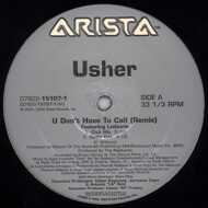 Usher - U Don't Have To Call (Remix) / U Don't Have To Call 